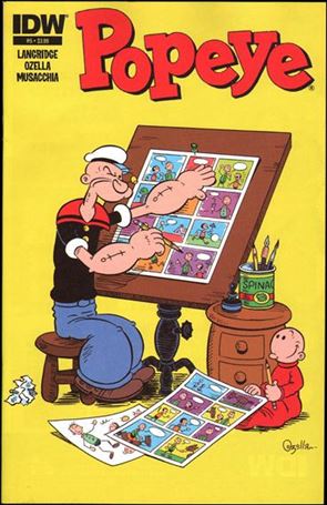 Popeye (2012) issue 5 Bruce Ozella Cover