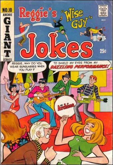 Reggie's Wise Guy Jokes issue 10