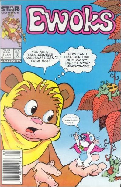 Ewoks issue 11-B Newsstand Cover