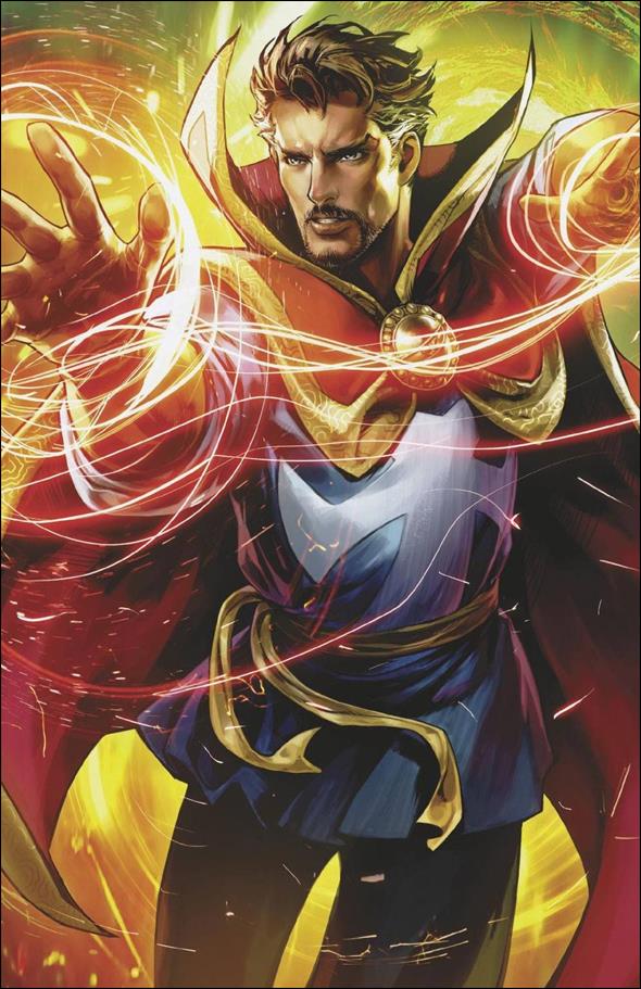 Doctor Strange (2018) issue 6-B Keunwoo Lee Marvel Battle Lines Cover