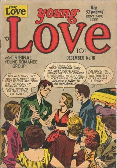 Young Love (1950) issue 10 #16 on Cover