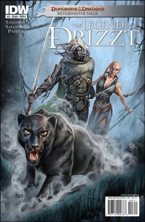 Dungeons & Dragons: The Legend of Drizzt: Neverwinter Tales issue 3 Gonzalo Flores Cover