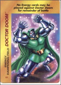 Marvel OverPower (Base Set) card nn86 Doctor Doom: Energy Dampening Field