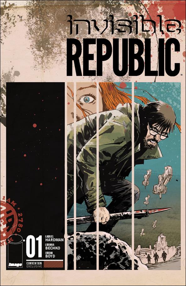 Invisible Republic issue 1-C Emerald City Comicon Cover