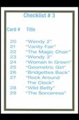 Art of Curves (Base Set) card CK3 Checklist 3