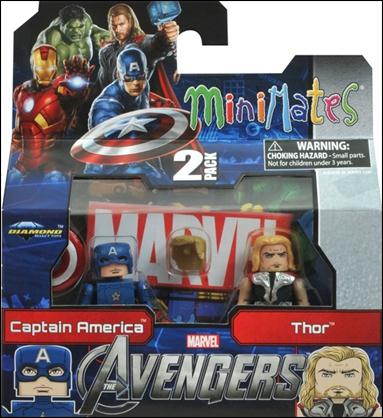 Marvel Minimates figure 130 Captain America and Thor