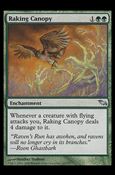 Magic the Gathering: Shadowmoor (Base Set) card 127 Raking Canopy