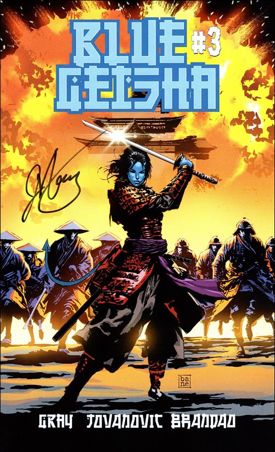 Blue Geisha issue 3 Branko Jovanovic Cover