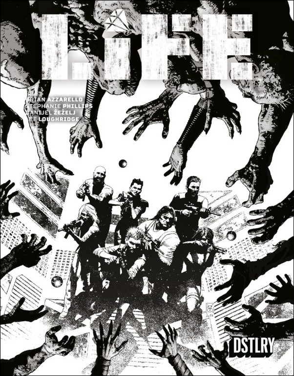 Life (2024) issue 4-E Valerio Giangiordano Webstore B&W Cardstock Cover