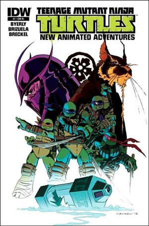 Teenage Mutant Ninja Turtles New Animated Adventures issue 1-C Ciro Nieli 1:25 Cover