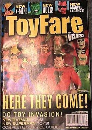 Toyfare: The Toy Magazine issue 74-B DC Toys Cover