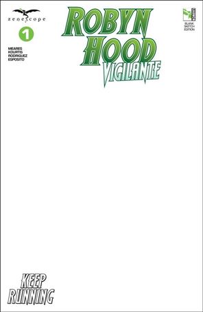 Robyn Hood: Vigilante issue 1-F Blank/Sketch Cover