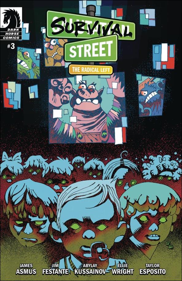 Survival Street: The Radical Left issue 3-B Artyom Trakhanov Cover