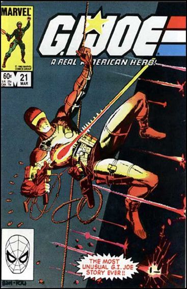 G.I. Joe: A Real American Hero issue 21-B Second Printing