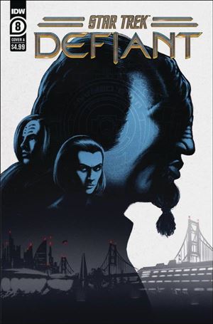 Star Trek: Defiant issue 8 Mike Feehan Cover