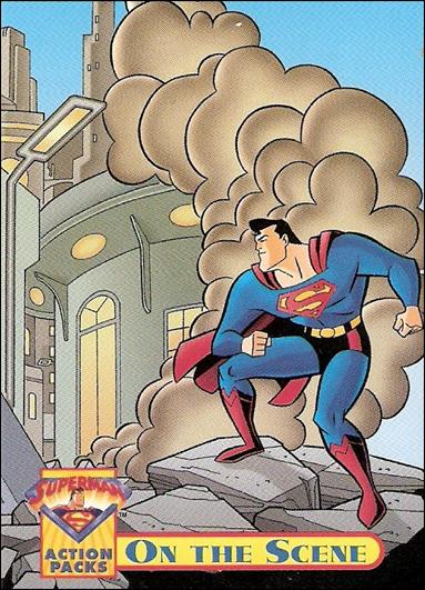 Superman Action Packs (Brainiac Attack Game Base Set) card 8 On the Scene
