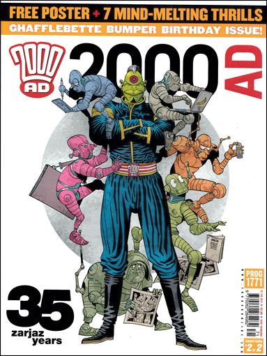 2000 A.D. (UK) issue 1771-B Mick McMahon Cover