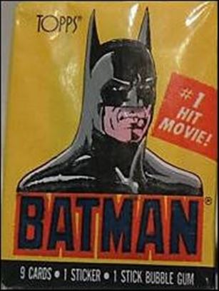 Batman: Series 1 card 2 Sealed Pack - Batman