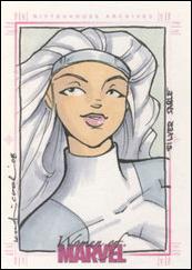 Women of Marvel (SketchaFEX Subset) card KC Katie Cook 1/176