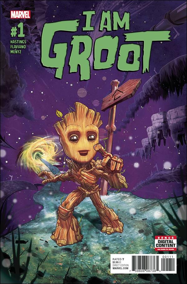 I Am Groot issue 1 Marco D'Alfonso Cover