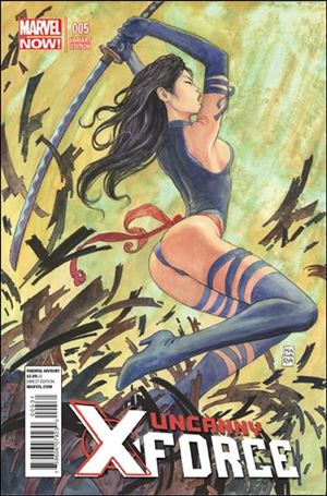 Uncanny X-Force (2013) issue 5-B Milo Manara 1:50 Cover