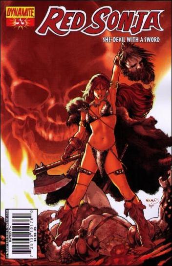 Red Sonja (2005) issue 53 Paul Renaud Cover