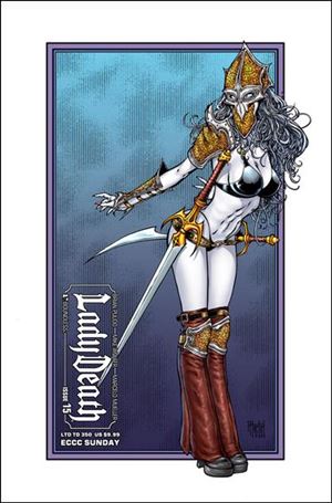 Lady Death (2010) issue 15-H Emerald City Comicon Sunday Cover 1/350