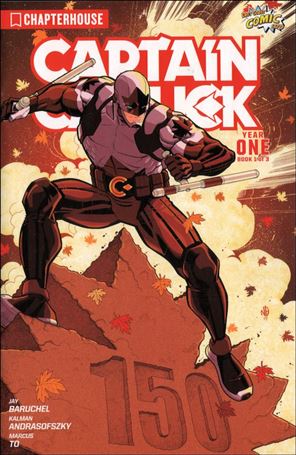 Captain Canuck: Year One issue 1-B Nick Bradshaw East Coast Comic Expo Cover 1/700