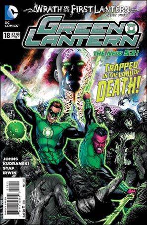 Green Lantern (2011) issue 18 Standard Cover