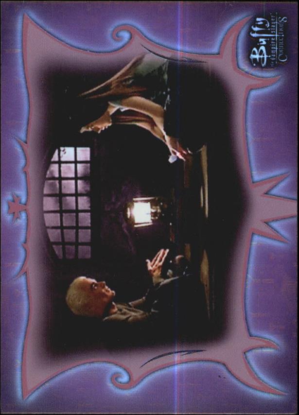Buffy the Vampire Slayer: Connections (Base Set) card 67 Dawn + Spike : Brotherly Connection