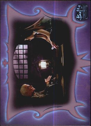Buffy the Vampire Slayer: Connections (Base Set) card 67 Dawn + Spike : Brotherly Connection