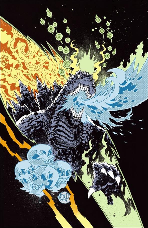 Godzilla's Monsterpiece Theatre issue 1-D Jim Mahfood Virgin 1:25 Cover