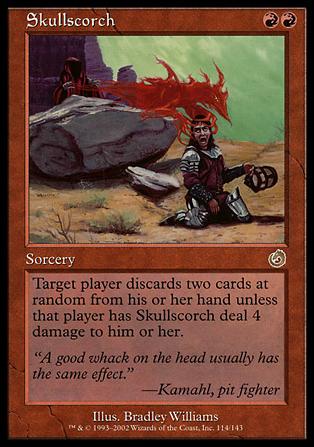 Magic the Gathering: Torment (Base Set) card 114 Skullscorch
