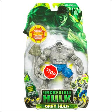 Incredible Hulk (Movie)  figure 10 Gray Hulk