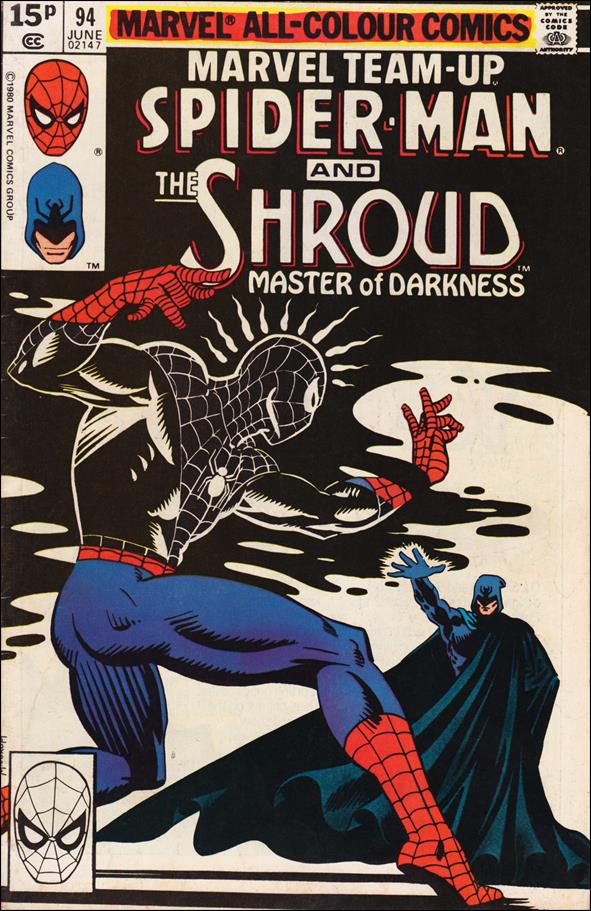 Marvel Team-Up (1972) issue 94-B UK Price Cover