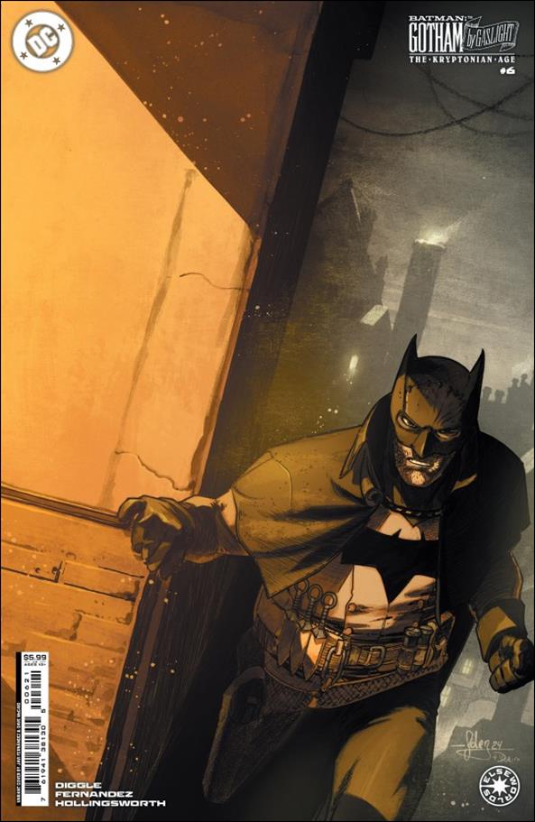 Batman: Gotham by Gaslight - The Kryptonian Age issue 6-B Javier Fernández Cardstock Cover