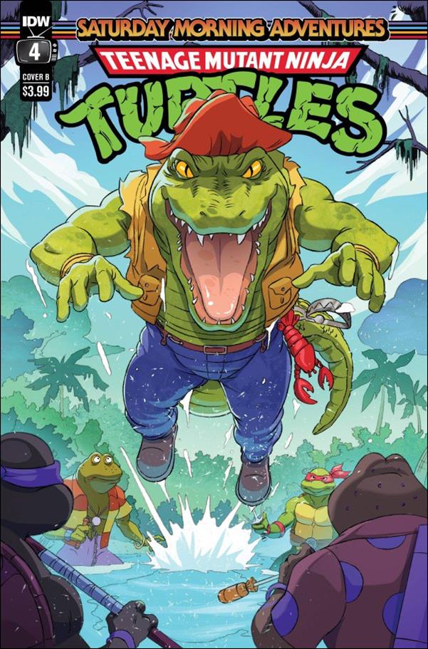 Teenage Mutant Ninja Turtles: Saturday Morning Adventures Continued issue 4-B Dan Schoening Cover
