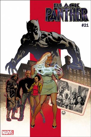 Black Panther (2018) issue 21-B Dave Johnson Cover