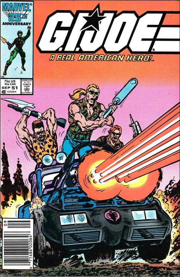 G.I. Joe: A Real American Hero issue 51-C Newsstand Cover