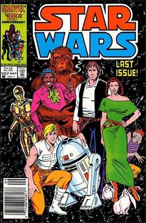 Star Wars (1977) issue 107-B Newsstand Cover