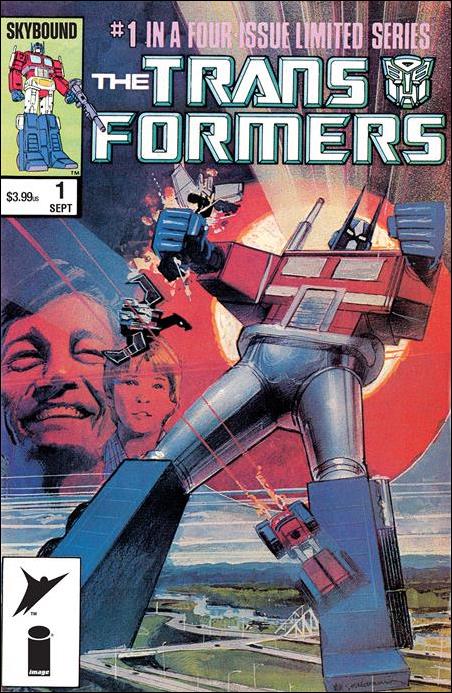 Transformers 40th Anniversary Edition issue 1 Bill Sienkiewicz Cover
