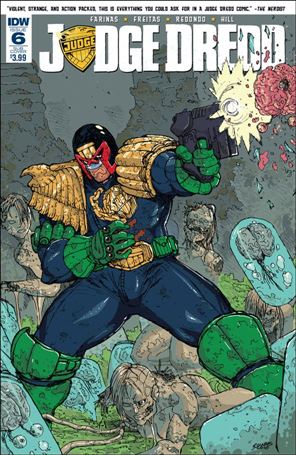Judge Dredd (2015) issue 6-B Giannis Milonogiannis Subscription Cover