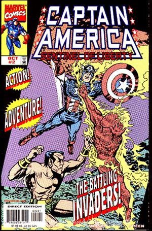 Captain America: Sentinel of Liberty (1998) issue 2-B Joe Simon Cover