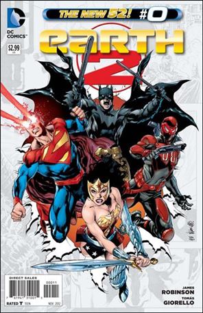 Earth 2 issue 0 Standard Cover
