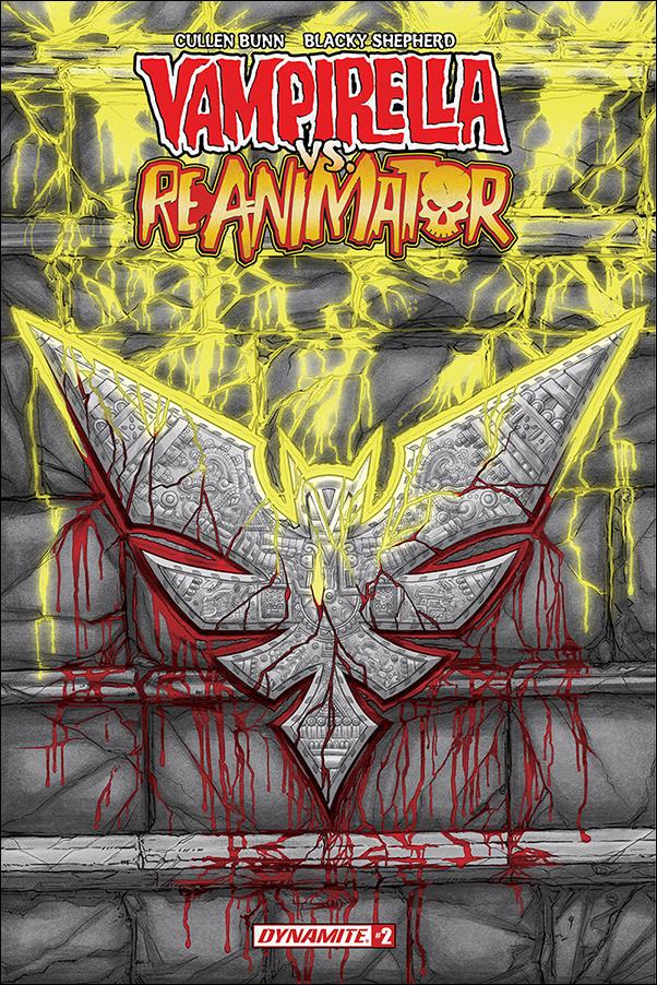 Vampirella vs Reanimator issue 2-C Blacky Shepherd Cover