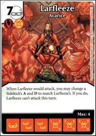 DC Comics Dice Masters War of Light card 54 Larfleeze: Avarice 