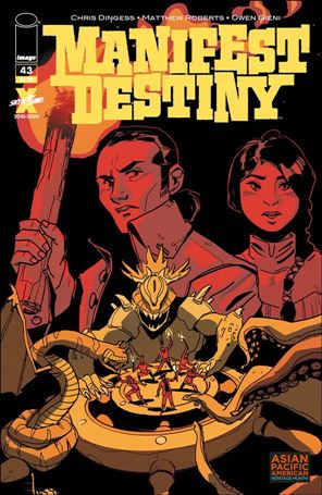 Manifest Destiny issue 43-B Alex Tegenkgi AAPI Cover