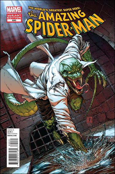 Amazing Spider-Man (1963) issue 690-B Shane Davis 1:25 "Lizard" Cover