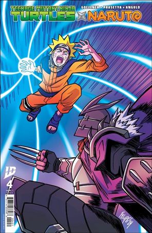 Teenage Mutant Ninja Turtles x Naruto issue 4.00-E Felipe Smith 1:25 Cover