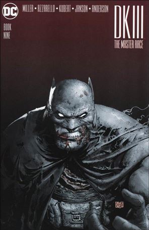 Dark Knight III: The Master Race issue 9-I Greg Capullo Midtown Comics Greyscale Cover 